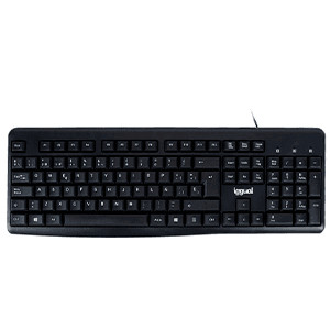 iggual CK-BASIC2-105T Negro - Teclado