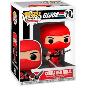 Figura POP GI Joe Cobra Red Ninja Exclusive