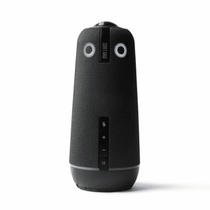 Owl Labs Meeting Owl 4+: cámara de videoconferencia inteligente 4K de 360 grados, micrófono y altavoz (enfoque automático del or
