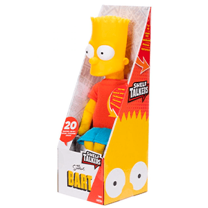 Peluche con sonido Los Simpson Bart de 30 cm