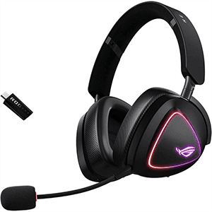 Asus ROG DELTA II Bluetooth USB RF Negro PC - PS5 - PS4 - XBOX - Switch - Auriculares Gaming