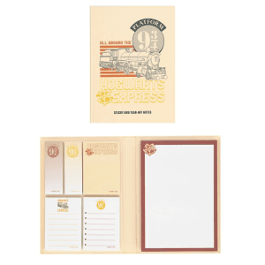 Cuaderno notas adhesivas Plataforma 9 3 4 Harry Potter
