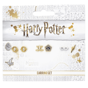 Set 3 pendientes Harry Potter surtido