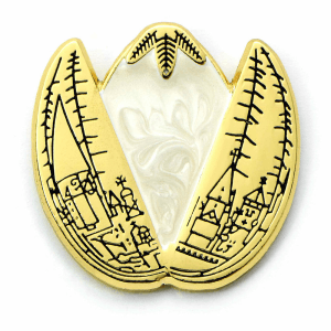 Pin Badge Huevo de oro Harry Potter