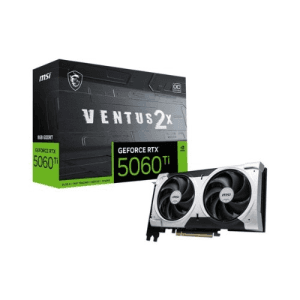 MSI GeForce RTX 5060 Ti Ventus 2X OC Plus 8GB GDDR7 - Tarjeta Grafica Gaming