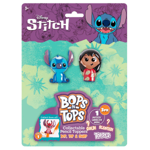 Blister 3 Toppers 3D Stitch Disney