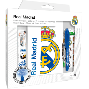 Diario Boligrafo magico Real Madrid