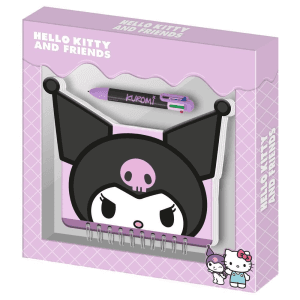 Diario Boligrafo Kuromi Hello Kitty and Friends