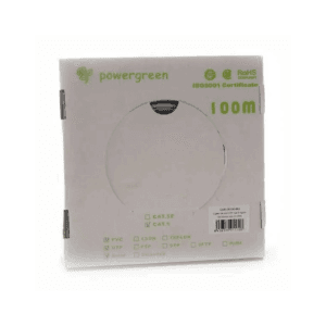 BOBINA DE CABLE PEPEGREEN CAT6 100M RIGIDO