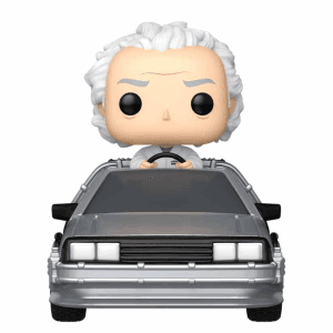 FUNKO POP! Rides Deluxe Doc with Time Machine