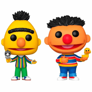 Blister 2 figuras POP Barrio Sesamo Bert Bernie Exclusive