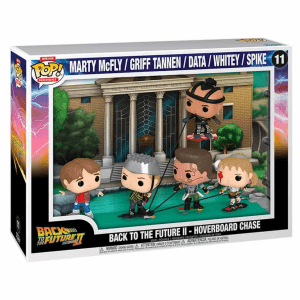 Figura POP Moments Deluxe Regreso al Futuro Back To The Future Hoverboard Chase
