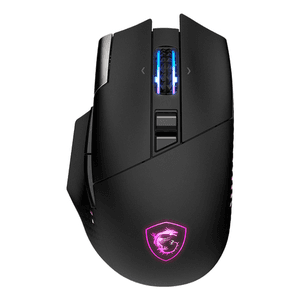 MSI S12-4301370-CLA ratón Juego mano derecha RF Wireless + Bluetooth + USB Type-A Óptico 26000 DPI