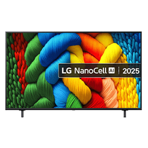 LG NanoCell AI 55NANO80A6B 55" UHD 4K Smart TV, Negro