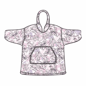 Bata sudadera oversize Angel Stitch Disney infantil