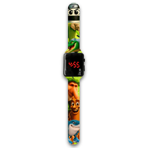 Reloj digital LED Italian Brainrot