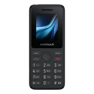 TCL OneTouch 5041 4,57 cm (1.8") 82,8 g Negro Teléfono para personas mayores
