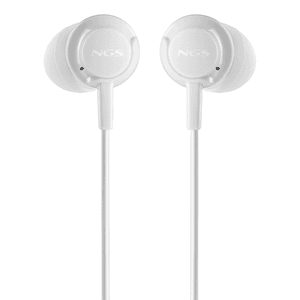 NGS CROSS DRIFT WHITE Auriculares Alámbrico Dentro de oído Llamadas/Música Blanco
