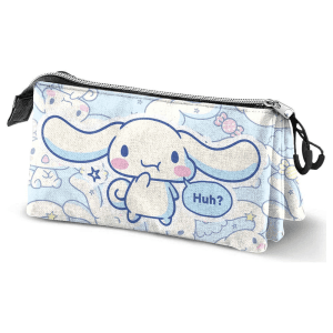 Portatodo Cinnamoroll Hello Kitty triple
