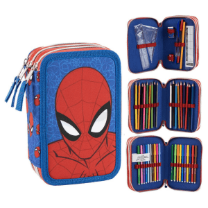 Plumier Spiderman Marvel triple