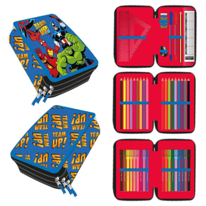 Plumier Vengadores Avengers Marvel triple