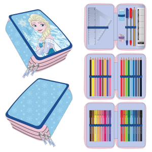 Plumier Elsa Frozen Disney triple