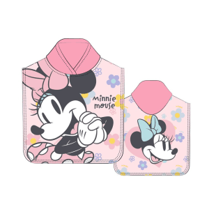 Poncho toalla Minnie Disney microfibra