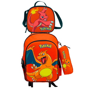 Set Trolley portatodo bolsa portameriendas Pokemon