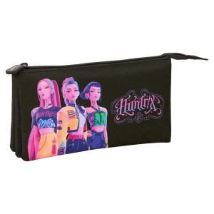 Portatodo Negra Kpop Demon Hunters triple