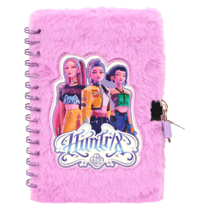 Set Diario Boligrafo candado Stationery Kpop Demon Hunters