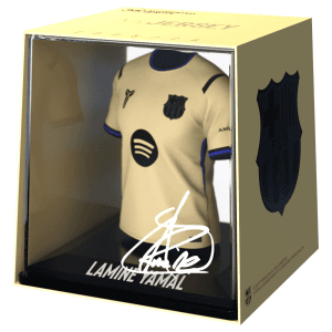 Figura Mini Camiseta Lamine Yamal FC Barcelona