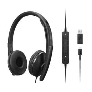 Lenovo 4XD1M45627 auricular y casco Auriculares Alámbrico Diadema USB Tipo C Negro