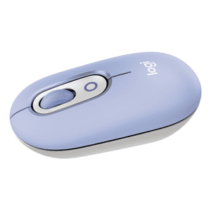 Logitech POP Mouse, ratón inalámbrico Bluetooth compacto y portátil con botones programables y clics discretos, tecnología Easy-