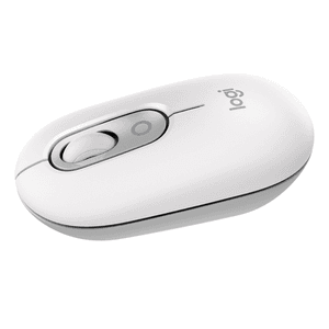 Logitech POP Mouse, ratón inalámbrico Bluetooth compacto y portátil con botones programables y clics discretos, tecnología Easy-