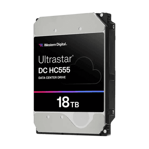 Western Digital Ultrastar DC HC555 disco duro interno 18 TB 7200 RPM 512 MB 3.5" SAS3