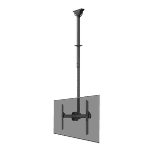 Neomounts CL35-440BL16L Soporte de techo para monitor/TV 37-70" - alt. 106-156 cm