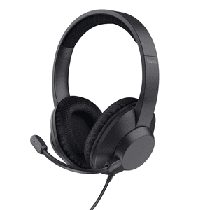 Trust Ayda Max Auriculares Alámbrico Diadema Llamadas/Música USB Type-C / USB Type-A Negro