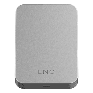 LINQ LQWP102 batería externa 10000 mAh Cargador inalámbrico Plata