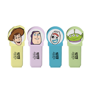 Set 4 subrayadores topper Toy Story Disney Pixar