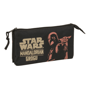 Portatodo Mandalorian Grogu Star Wars triple