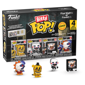 Blister 4 figuras Bitty POP Five Nights at FreddyAŽs Edicion Limitada