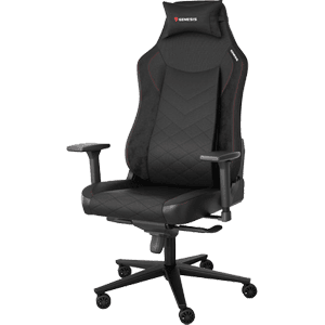 GENESIS Nitro 890 G2 Tela Negro - Silla Gaming