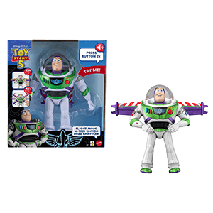 Figura Deluxe con voces Toy Story 5 Buzz Lightyear de 30 cm