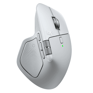 Logitech MX Master 4 for Mac, ratón Bluetooth ergonómico con respuesta háptica avanzada, desplazamiento ultrarrápido, carga USB-