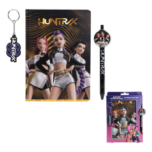 Cuaderno boligrafo llavero K-Pop Demon Hunters