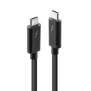 Lindy 41557 cable Thunderbolt 2 m 20 Gbit/s Negro