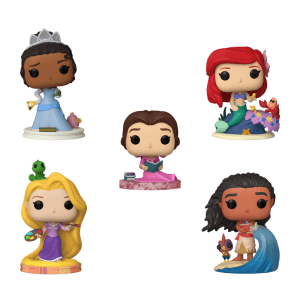 Blister 5 figuras POP Disney Princesas