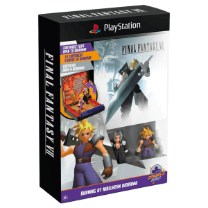 Diorama Burning at Nibelheim Diorama Final Fantasy VII PlayStation