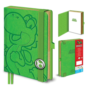 Cuaderno A5 Yoshi Super Mario
