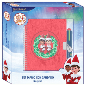 Diario boligrafo 4 colores Elf On the Shelf